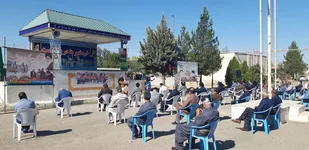 برگزاری مراسم گرامیداشت هفته دفاع مقدس در شهرستان روانسر