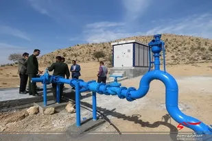 تجهیز چاه آب آشامیدنی اسلام&zwnj;آباد خرامه با سرعت در حال انجام است