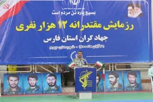 آغاز رزمایش بزرگ ۱۲ هزار نفری جهادگران در استان فارس