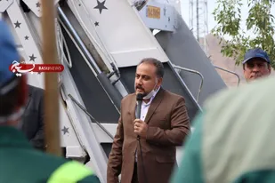 مانور پاکسازی شهری با شعار"شهرداری در کنار مردم"در شاهرود+ تصاویر