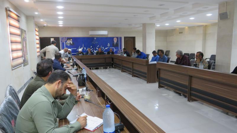 جلسه ستاد اجرایی اجلاسیه شهدای بخش دلوار برگزار شد