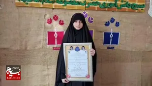 دانش&zwnj;آموز  ساوجی فرمانده برتر بسیج شد/ بسیج دانش&zwnj;آموزی کانونی برای تربیت نسل آینده