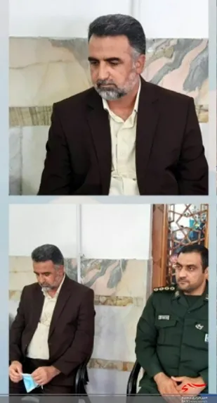 بازدید فرمانده سپاه حضرت جوادالائمه(ع) از مراسم توزیع بسته های معیشتی در شیروان