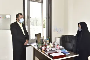ادای احترام به مقام شهید "عظیم زارعی" در سالروز شهادتش
