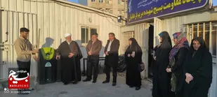 بازدید مسئول نمایندگی ولی فقیه در سپاه استان البرز از پایگاه اسوه شهیده فرهانیان فردیس+تصاویر