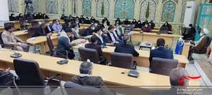 دیدار فرهنگیان بسیجی با نماینده ولی فقیه در استان