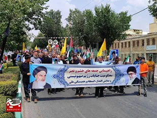 راهپیمایی &laquo;جمعه&zwnj;های خشم و نصر&raquo; در بام ایران+فیلم