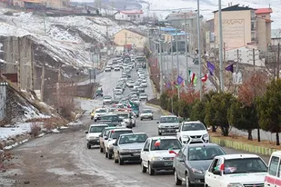برگزاری راهپیمایی 22 بهمن در شهرستان طالقان