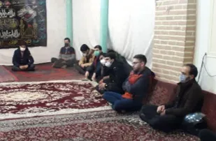 جلسه حلقه صالحین در پایگاه بسیج شهید مقیمی برگزارشد