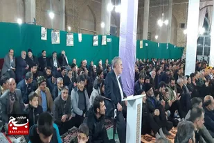برگزاری یادواره شهدای روستای نگار خاتون فامنین