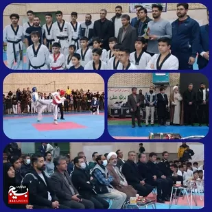 اختتامیه لیگ تکواندو استان جام سرباز ولایت به مناسبت سالگرد شهید سلیمانی ََ