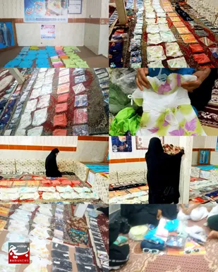 گروه جهادی ام البنین لبخند را به خانه&zwnj;ها آورد