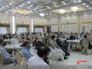 جلسه نهضت روشنگری با حضور سردار فرمانده سپاه صاحب الزمان (عج) در مهمانسرای غدیر