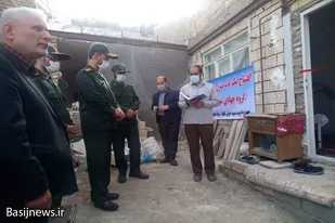 افتتاح منزل مسکونی احداث شده توسط گروه جهادی شهید مدنی همدان