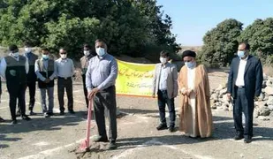 عملیات اجرایی مسجد صاحب الزمان (عج) روستای برزد رودان آغاز شد