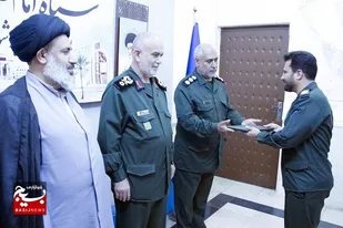 برگزاری مراسم تکریم و معارفه در سپاه استان بوشهر