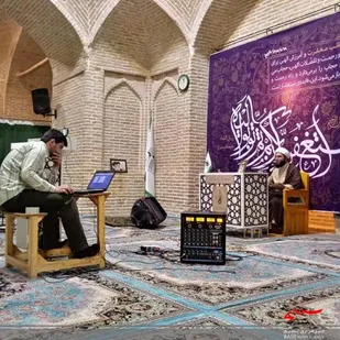 قرائت وشرح دعاي ابوحمزه ثمالي در شهرکرد