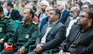 مراسم بزرگداشت شهدای وحدت و امنیت تیپ تکاور صاحب&zwnj;الزمان (عج) سیرجان