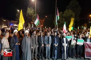 راهپیمایی و تجمع مردم انقلابی تویسرکان در محکومیت جنایات رژیم صهیونیستی