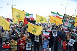 تجمع مردمی لبیک به فرمان جهاد امام خامنه ای( حفظه الله) در همدان