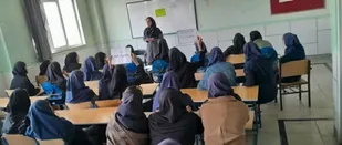 برگزاری کارگاه آموزش و پیشگیری از اعتیاد در مدرسه جوادالائمه مسکن مهر نظرآباد