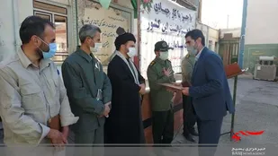 مراسم رزمایش اقتدار گروه&zwnj;های جهادی شهرستان دلفان