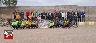 رکاب زنی دوچرخه&zwnj;سواران تربت&zwnj;جامی در گراميداشت هفته بسیج و روز نیروی دریایی+تصاویر
