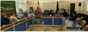 برگزاری میز خدمت جهادی به همت حوزه ادارات شهید رجایی