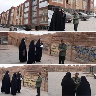بازدید فرمانده سپاه پیشوا از مجتمع مسکونی ماهان