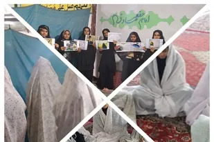 برگزاری طرح عفاف و حجاب در حوزه مقاومت حضرت رقیه (س) زاهدان