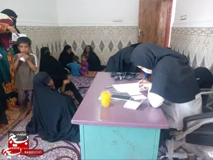 ویزیت رایگان به مناسبت هفته دفاع مقدس در شهرستان زرآباد