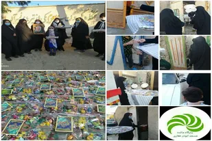توزیع 120 بسته شکلات توسط  پایگاه مائده حوزه کوثر ناحیه زاهدان