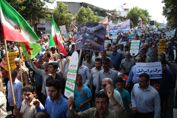 راهپیمایی روز قدس مرکز استان گلستان-تیرماه 95
