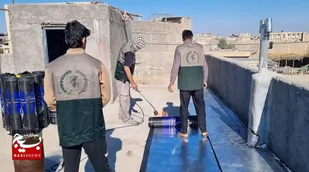 ایزوگام سه هزار مترمربع منازل نیازمندان شهرستان هامون