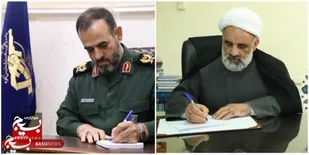 پیام مشترک فرمانده سپاه قدس گیلان و مسئول دفتر نمایندگی ولی فقیه در سپاه قدس گیلان به مناسبت سالروز رحلت جانگداز بنیان&zwnj;گذار کبیر انقلاب اسلامی و قیام تاریخی ۱۵ خرداد