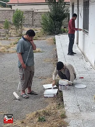 تصاویر/ اردوی جهادی در روستاهای توابع شهرستان آمل