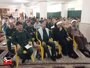 مراسم بزرگداشت شهید آیت الله سلیمانی در سپاه بابلسر برگزار شد