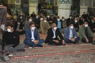 مراسم گرامیداشت 9 دی در بهاباد برگزار شد