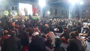 یادواره تنها شهید مدافع حرم شهرستان زرندبرگزارگردید