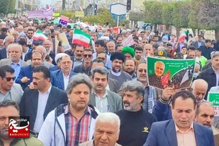 جشن پیروزی انقلاب در گناوه