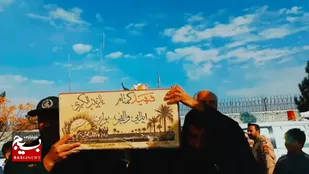 بدرقه مسافر بهشتی در مدارس روستای قلعه چم