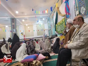 برگزاری مراسم اعتکاف دخترانه در شاهرود