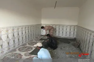 یک واحد خانه محروم در امام آباد راسک مرمت و بازسازی شد