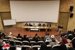 جلسه پرسش و پاسخ نامزدهای انتخاباتی مجلس شورای اسلامی در همدان با دانشجویان