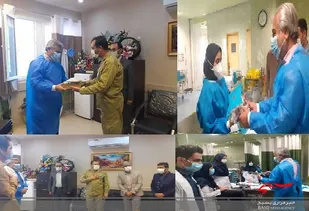 تجلیل دانشگاه سما یاسوج از کادر درمان بیمارستان شهید جلیل