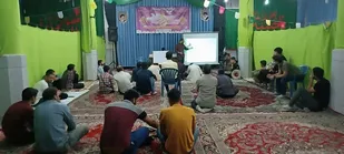 برگزاری کلاس اموزش سلاح سبک مخصوص بسیجیان گردان