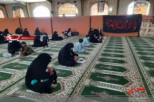 مراسم شیرخوارگان حسینی در دلگان برگزار شد