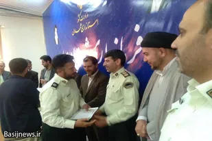 تقدیر از فرماندهان نیروی انتظامی شهرستان بهار به مناسبت هفته فراجا
