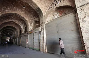 بازار شهرستان سامان از امروز پنجشنبه تعطیل است