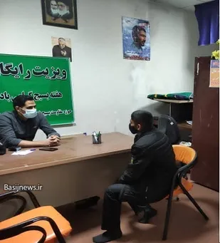 برپایی ایستگاه سلامت ویزیت رایگان مردم و بسیجیان پایگاه مقاومت بسیج شهید علیزاده